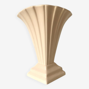 Art deco cone vase