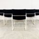 Postmodern cirkel dining chairs by Metaform, 1980s, Set of 6