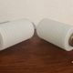 Pair of brass, wood and opaline glass wall lights from the 60s