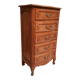 Meuble à 5 tirroirs en merisier