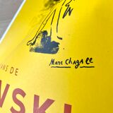 Marc Chagall - Tribute to Maiakovsky - 1963 - Original lithographic poster