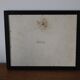 Vintage world map frame