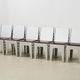 Very rare Set of 6 Alu Chairs by Richard Hutten for Hidden Netherlands 2000