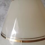 Mushroom lamp bordered gold