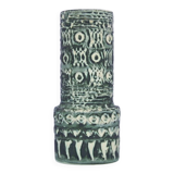 vintage green & beige West Germany vase Spara