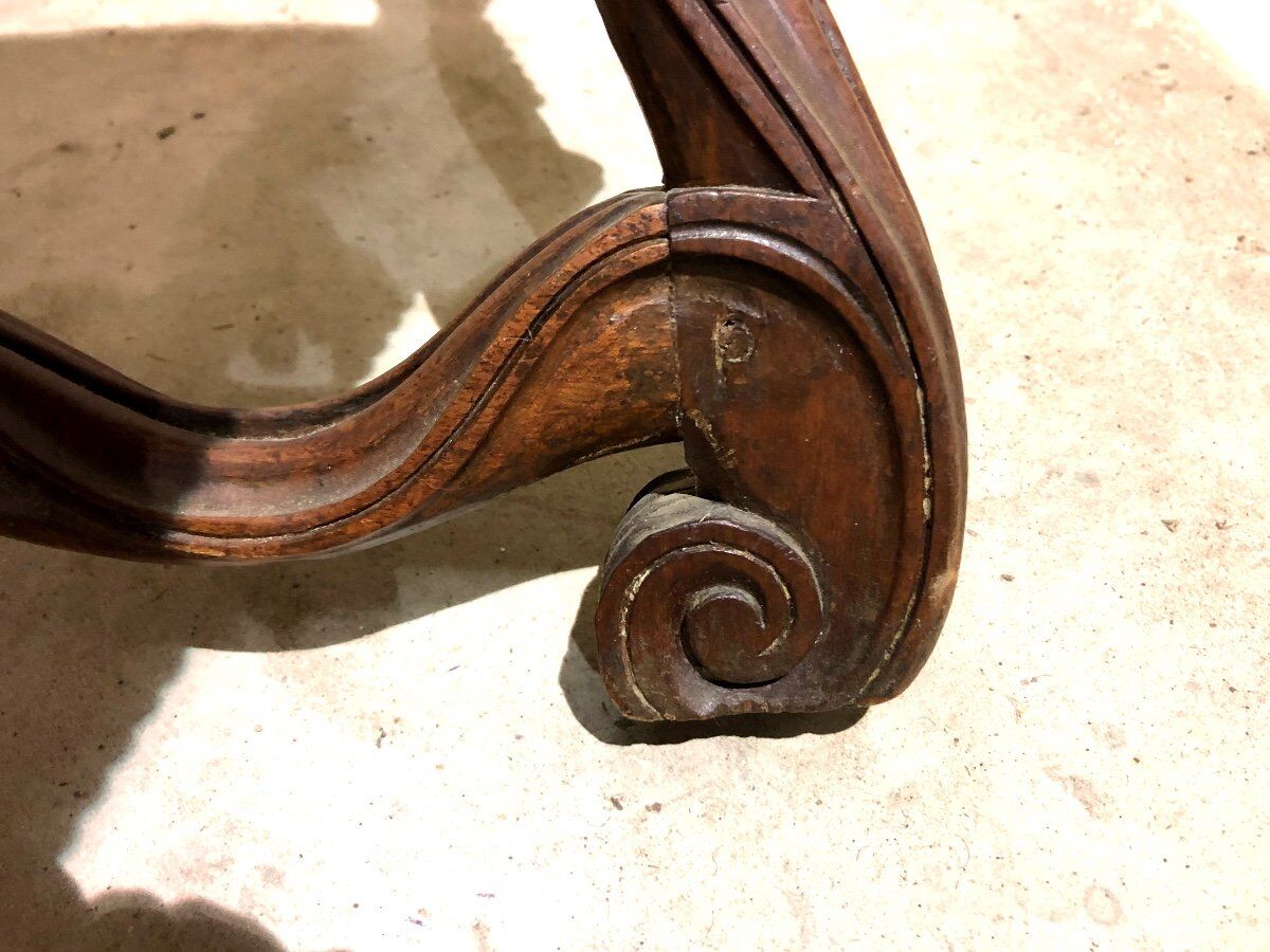 Louis xiv style armchair, 19th century