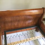 Cherry corner bed bench