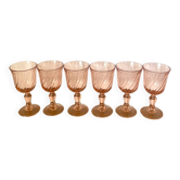 Verres à vin blanc Rosaline - Luminarc - Arcoroc - vintage