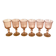 Rosaline white wine glasses - Luminarc - Arcoroc - vintage