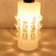 Lampe à poser en verre 1970