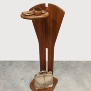 Vintage rare Danish design figural valet stand dressboy by Aksel Kjersgaard