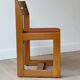 Lot de 4 chaises vintage en orme