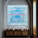 Abstract painting table