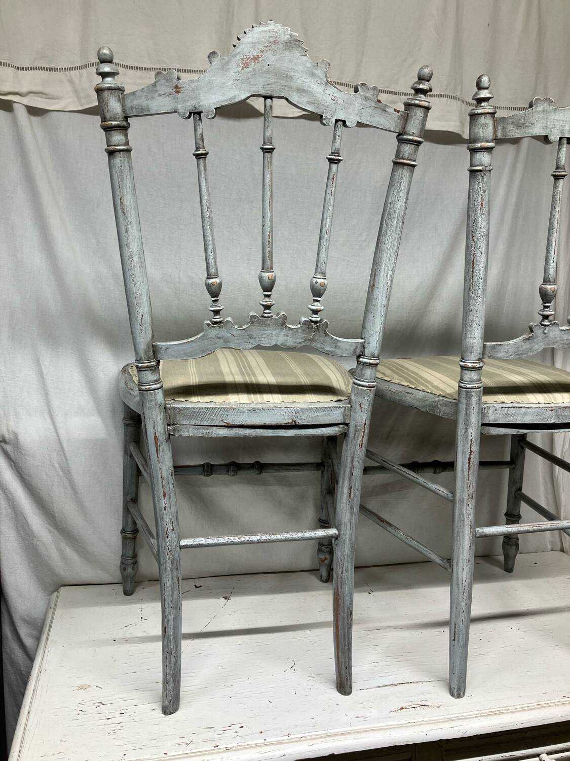 Pair of Louis XV style chairs