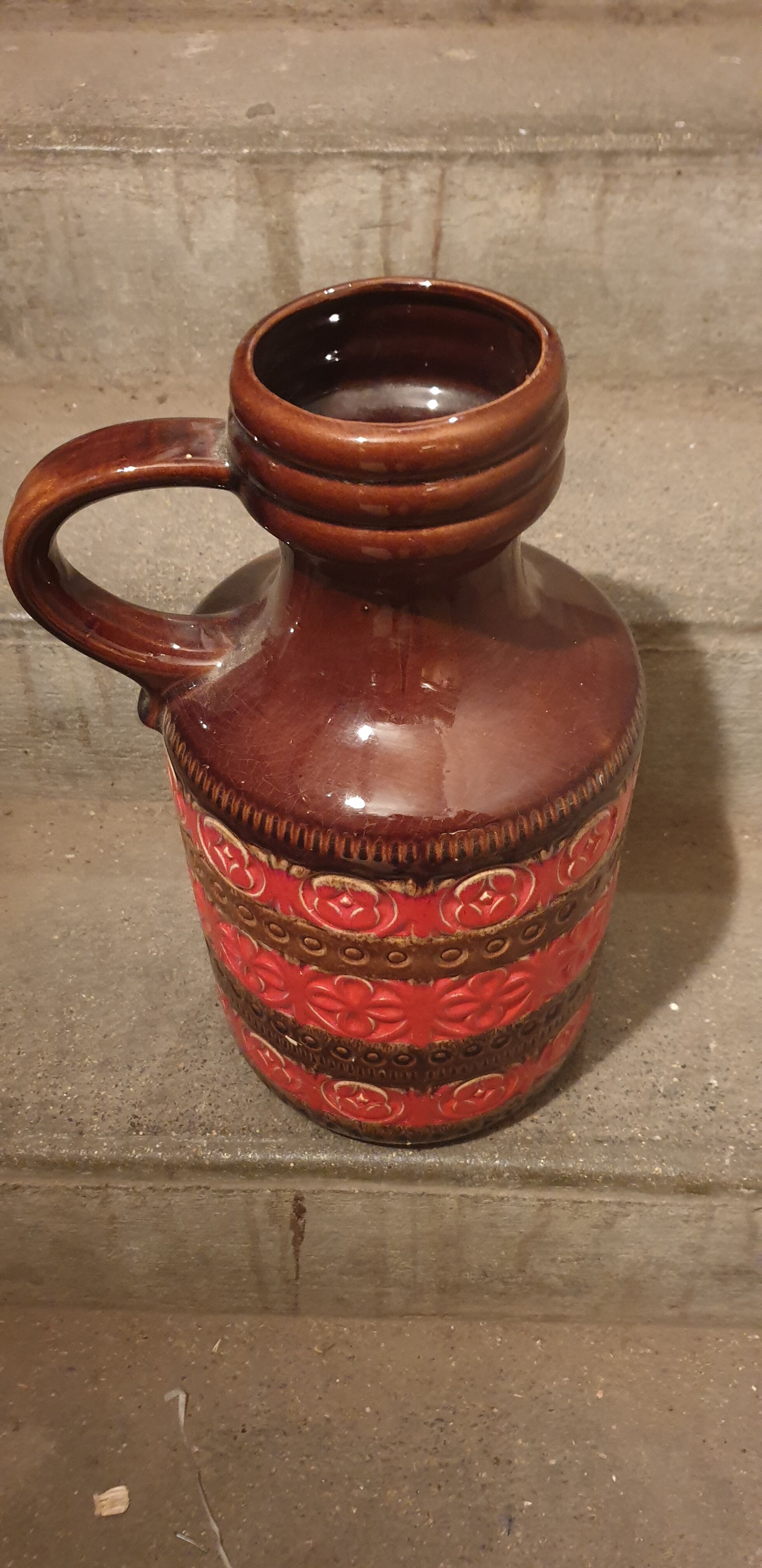 Vase west germany year 70