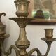 Pair of gilded bronze chandeliers