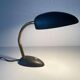 Mid-century grey metal desk lamp, 1960s, Germany