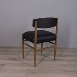 SET OF 4 VINTAGE 1960S TEAK WOOD CHAIRS WITH ITALIAN DESIGN