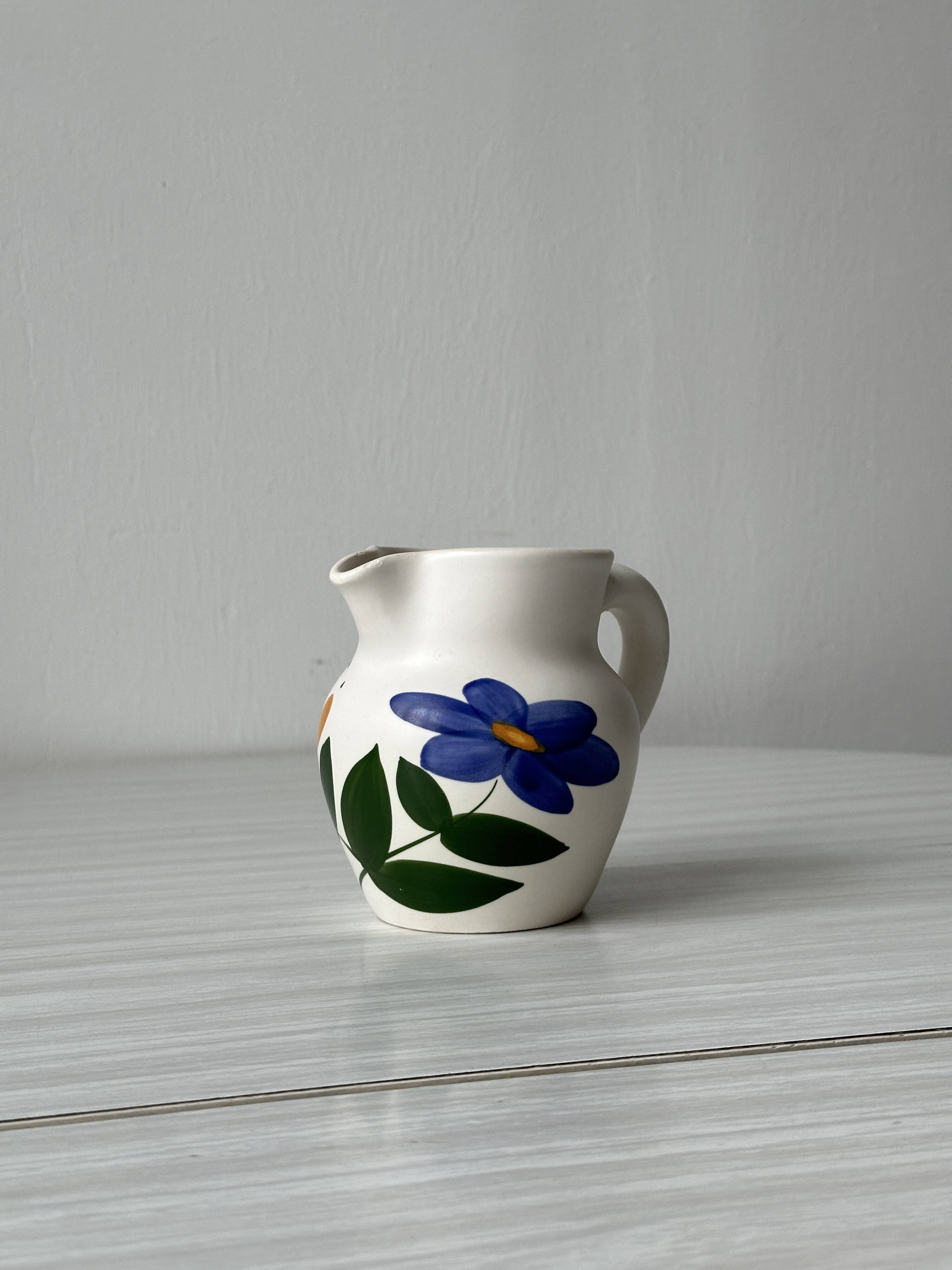 Marsh pottery milk jug