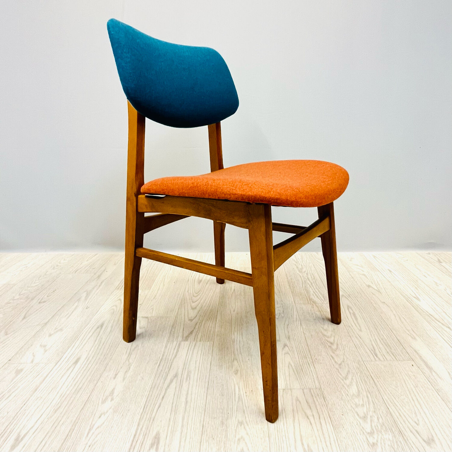 Four middle century chairs