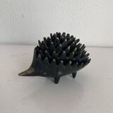 Vintage 1950 hedgehog ashtrays by Walter Bosse for Hertha Baller