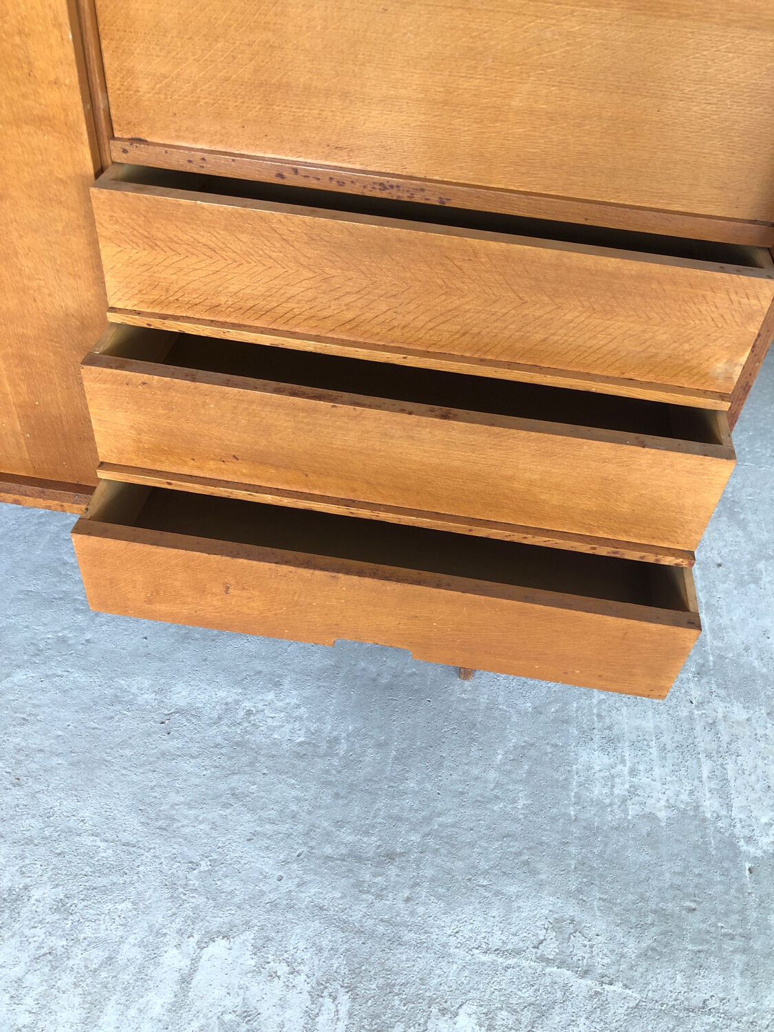 Vintage teak secretary from the 60s