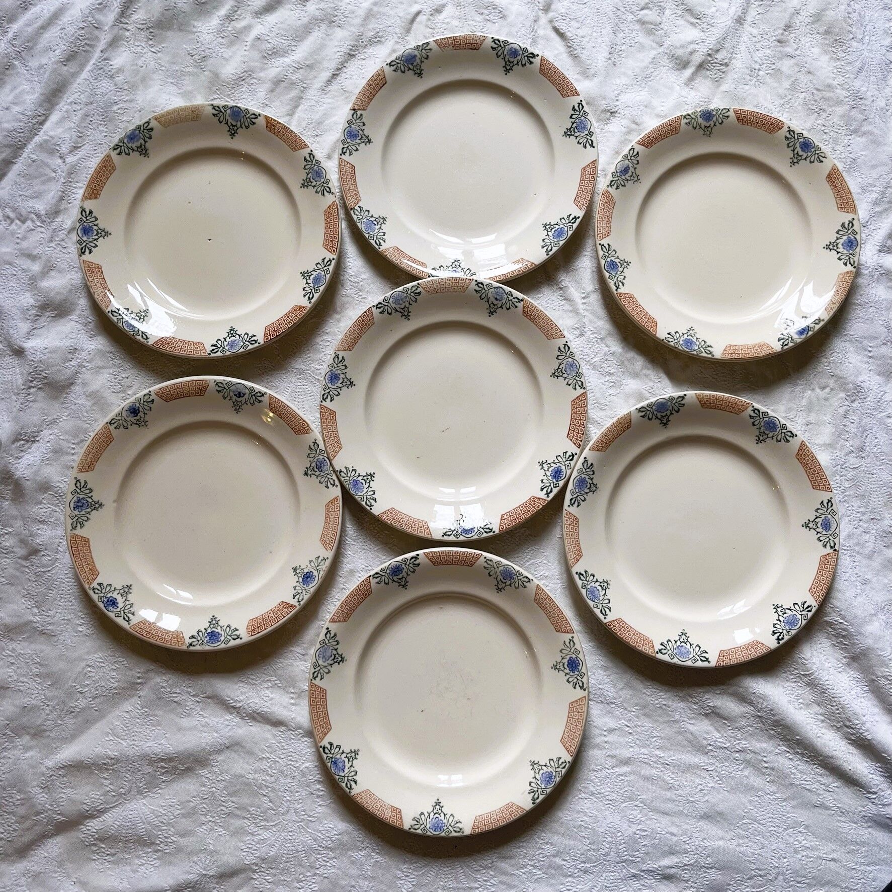 ncienne ssiette chinoise en forme d'rbre Minton En vente sur 1stDibs