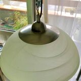 Molded glass pendant light