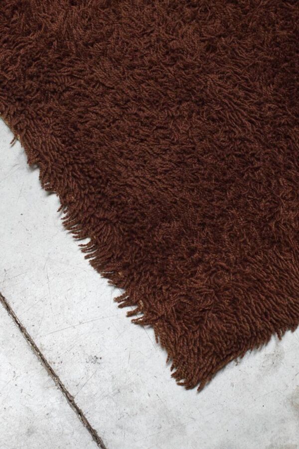 Tapis design vintage 1970 cubiste français