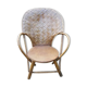 Child's chestnut armchair