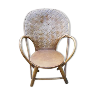 Fauteuil chataignier enfant