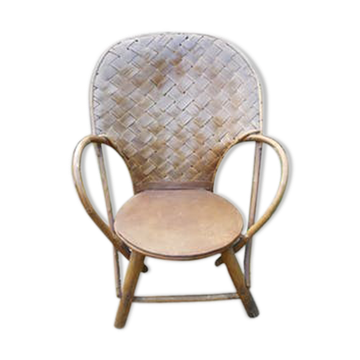 Fauteuil chataignier enfant