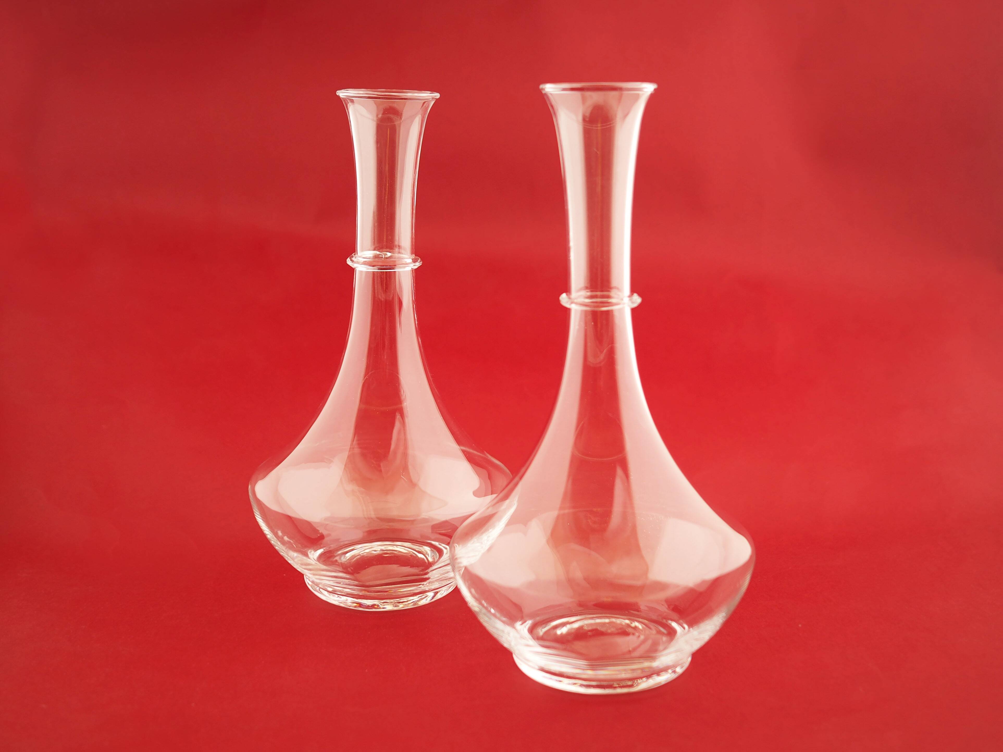 Glass carafe, Danish design, 1970s, production: Denmark