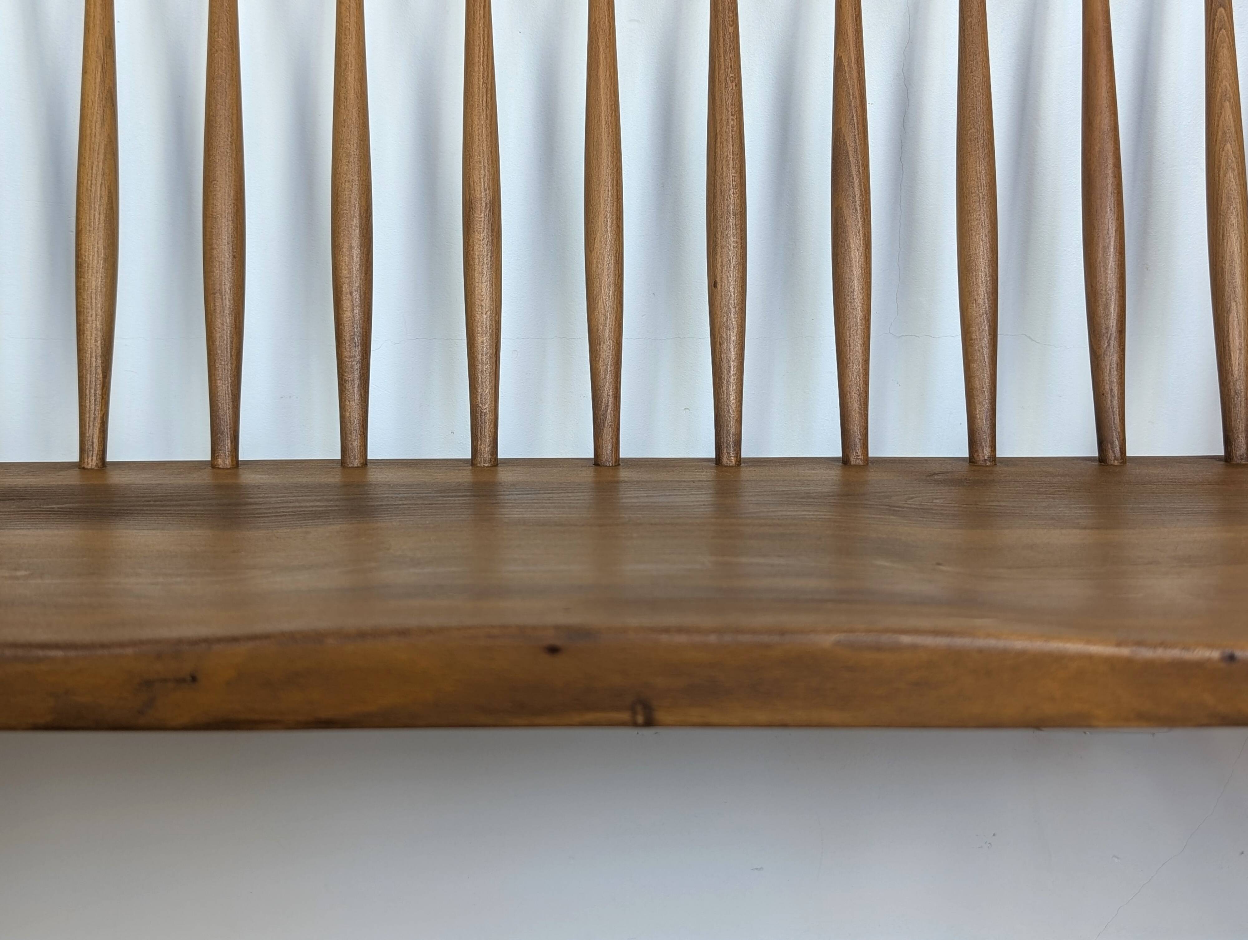 Bench, vintage bench in solid wood