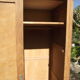 1950s oak dressing closet