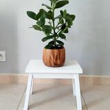Vintage plant carry stool