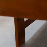 Walnut coffee table with compartment, 1970