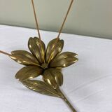 Cendrier fleur en laiton