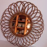 Bamboo sun mirror