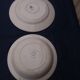 Hollow round dish and round dish in Gien earthenware nice model