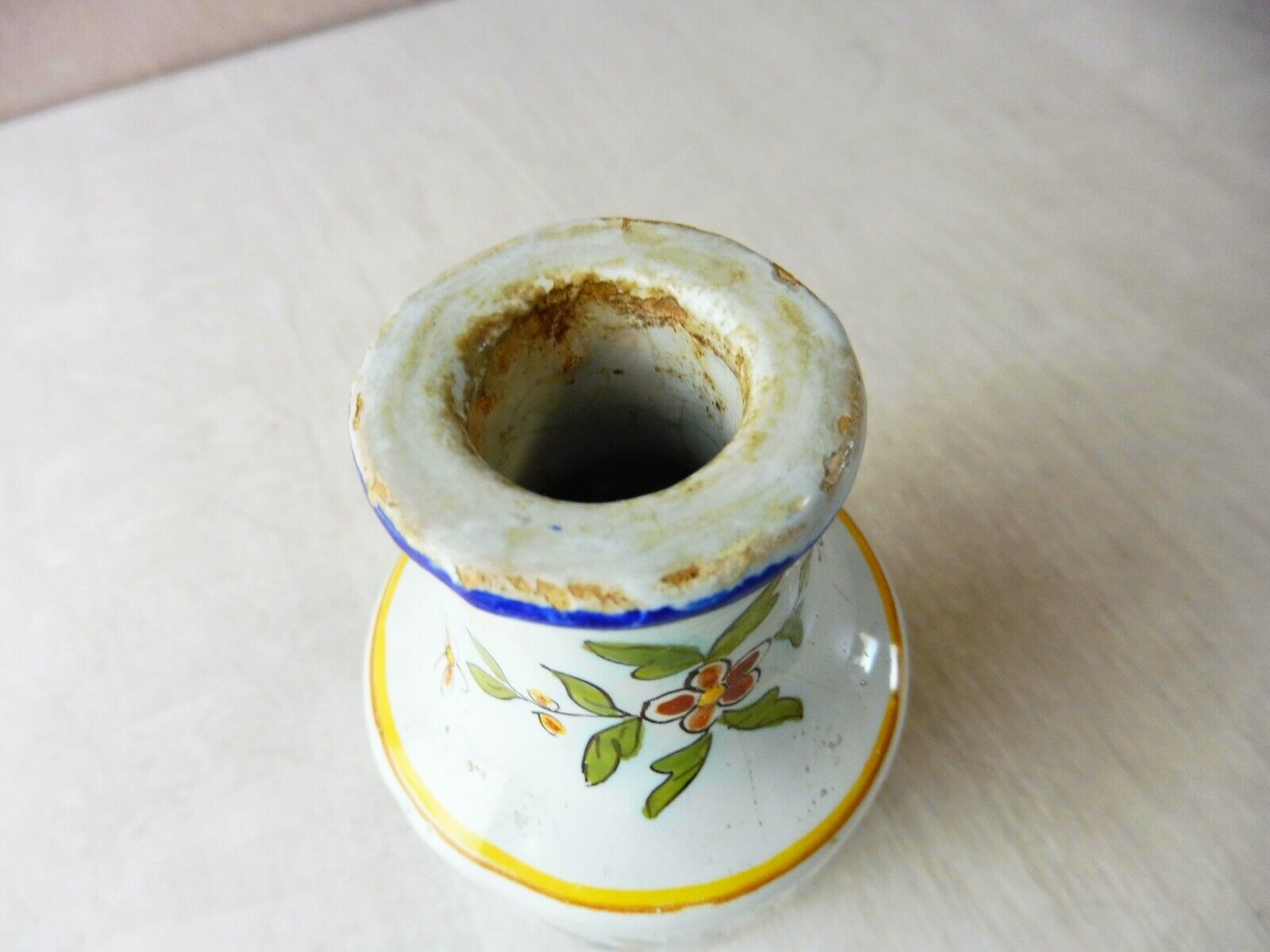 Old vase / soliflore, decoration flowers, Foumaintreaux Gabriel