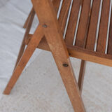 Set of 4 folding chairs