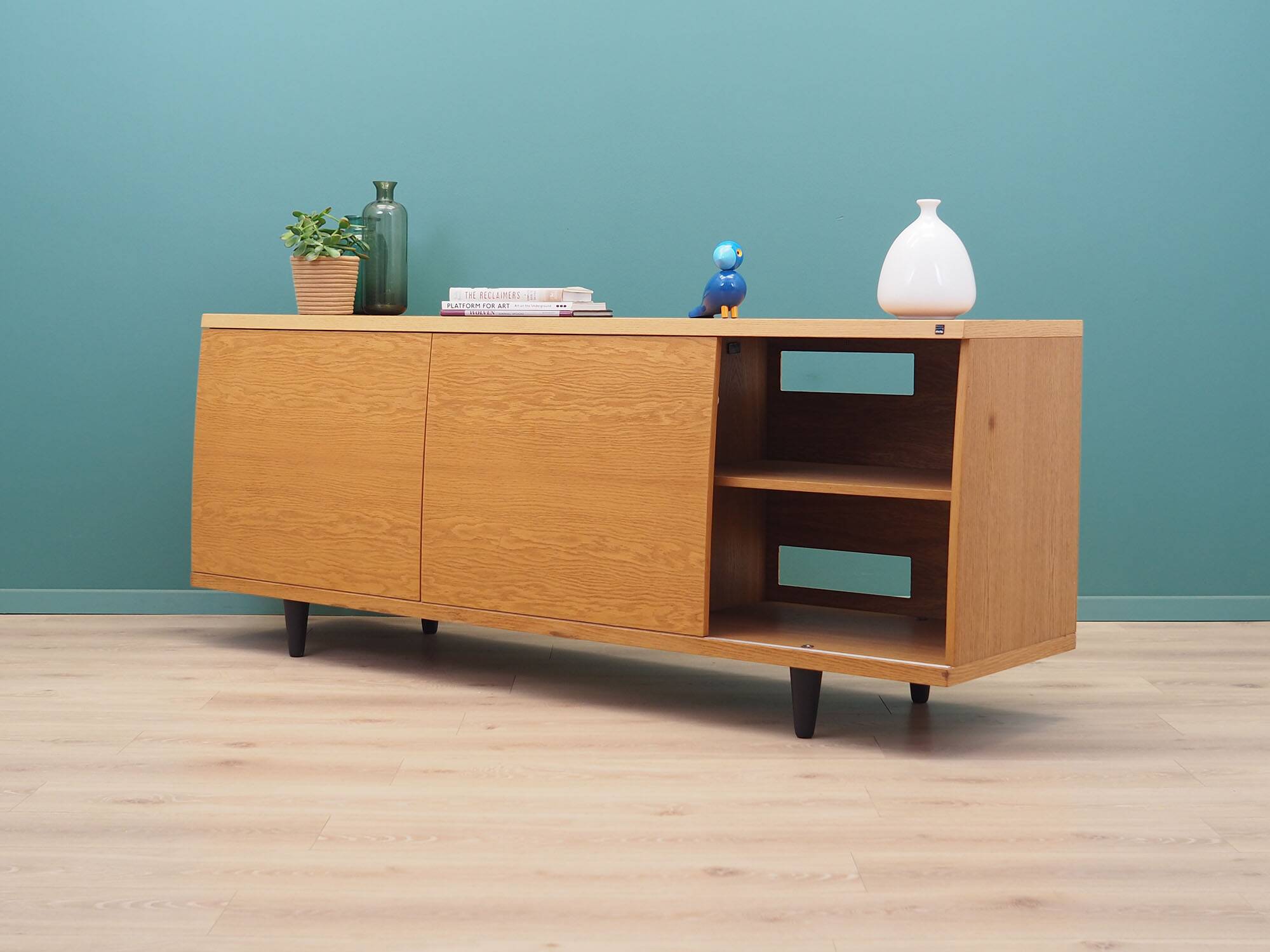 Ash sideboard, Danish design, 1990s, manufactured by Skovby