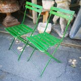 2 old garden chairs