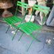 2 old garden chairs