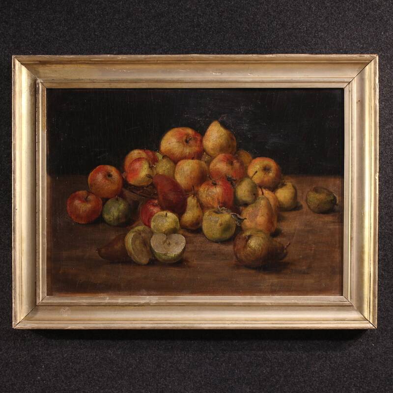 20th century French painting, still life with fruit