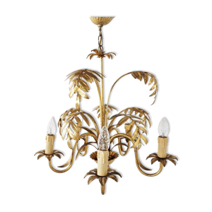 Lustre de palmier vintage