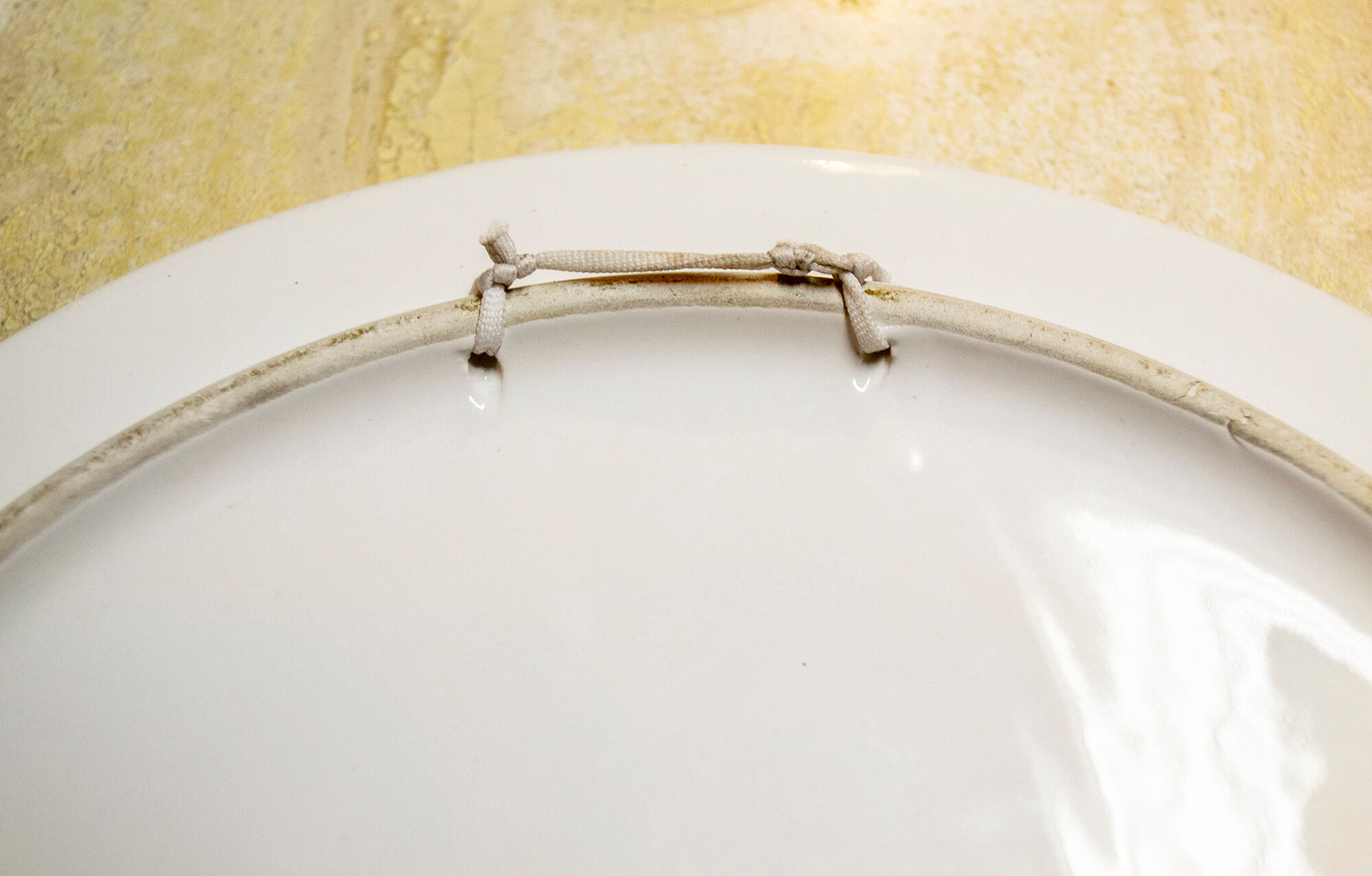 Wall plate by Alighiero Boetti for Alitalia ITalia Year 1986