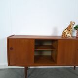 Teak veneer sideboard with drawers from Sweden