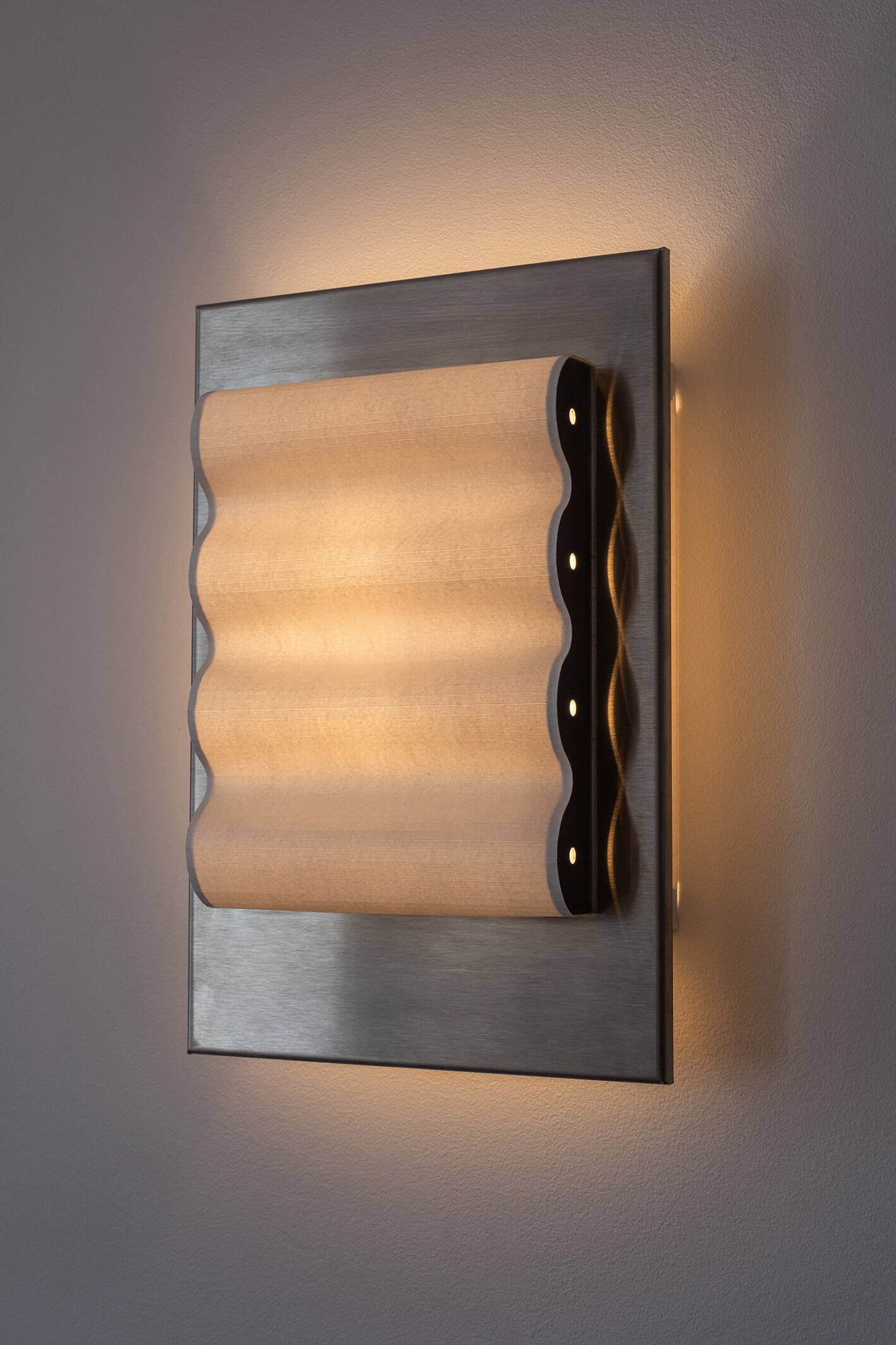 Applique murale Frame Alu Brut S
